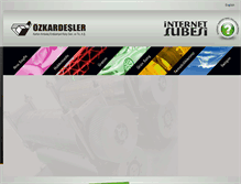 Tablet Screenshot of ozkardesler.com